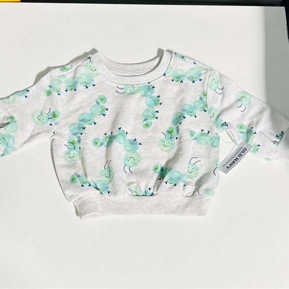 Unisex Printed Crew-Neck Sweatshirt & botton for Baby by Old Navy - Picture 3 of 4